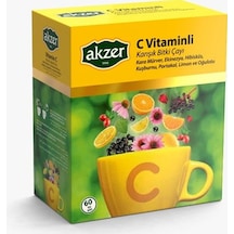 C Vitaminli Karışık Doğal Çay 60 Lı