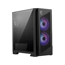 Msı Mpg Velox 300r Airflow Pz Black 3x Argb Fan Usb 3.2 Atx Tower Akak0msı0043