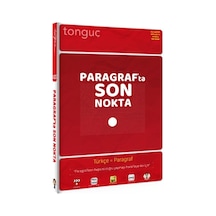 Tonguç Paragrafta Son Nokta