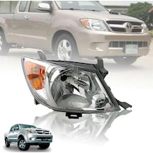 Toyota Uyumlu Hilux Sağ Ön Far Sarı Sinyalli 20052009
