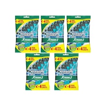 Wilkinson Sword Xtreme 3 Sensitive 8+4 Üç Bıçaklı Kullan At Tıraş Bıçağı x 5 Adet