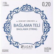 Ugar Gs20c Uzun Sap Bağlama Teli 0.20