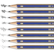 Faber-Castell Dereceli Kalem H-Hb-B-2B-3B-4B-5B-6B -7B-8B 10 Farklı 2 Şer Adet