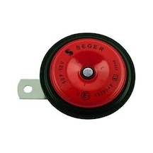 Seger 12V Didit Korna 335 Hz Kalın Ses Kırmızı 91 Mm N11.772
