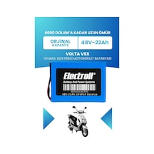 Volta Vsx Uyumlu Batarya Standart Kapasite Lifepo4 48v 22ah Elektrikli Motorsiklet Bataryası