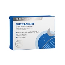 Mfm Nutranight 5-htp Ve Bitki Ekstreleri İçeren 30 Bitkisel Kapsül Mfm Nutranight 5-htp Ve Bitki Ekstreleri İçeren 30 Bitkisel Kapsül