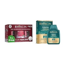 3 Al 2 Öde Saç Dökülmesine Karşı Bitkisel Şampuan 3 X 300 Ml Xbioxcin Keratin & Argan Onarıcı Şampuan 300 Ml - Yıpranmış Ve Hasar Görmüş Saçlar
