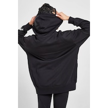 Nike Air Oversize Hoodie Kapüşonlu Kadın Oversize Bol Kesim Sweatshirt Siyah