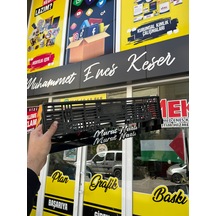 Gümüş Sarkık Model Plakalık