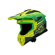 Ls2 Fast 2 Duck Yeşil-neon Sarı Kask Neon Sarı