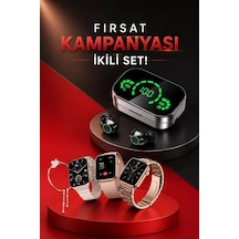 Yeni Nesil Kaliteli Akıllı Saat Ve Kablosuz Bluetooth Kulaklık Yü