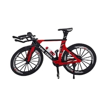 1:10 Die Cast 8a Kırmızı Dağ Bisikleti