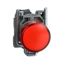 Schneider Electric XB4BA42 1NK Yaylı Tip 22 MM Metal Kumanda Stop Butonu Kırmızı