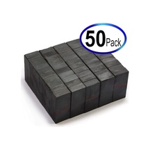 50 Adet 40x20x10 Köşeli Seramik Magnet Ferrit Kömür Mıknatıs