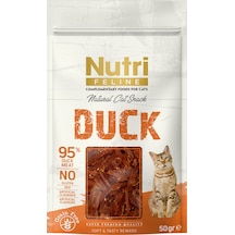 Nutri Feline Duck Ördek Etli Tahılsız Kedi Ödülü 50 Gr.