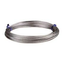 Krom Çelik Halat 7X19 2 Mm 30 Metre