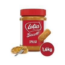 Lotus Biscoff Spread Karamelize Krema Bisküvi Ezmesi 1600gr