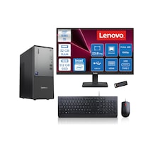 Lenovo ThinkCentre Neo 50T Gen 6 13BD007UTR24F12 Ultra 5 225 32 GB 512 GB SSD 23.8" Free Dos Masaüstü Bilgisayar + USB Bellek