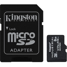 Kingston Sdcıt2-8gb 8gb Microsdhc Industrial C10 A1 Pslc Card + Sd Adapter Hafıza Kartı Kingston Sdcıt2-8gb 8gb Microsdhc Industrial C10 A1 Pslc Card + Sd Adapter Hafıza Kartı