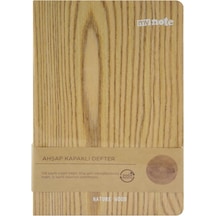 A5 Ahşap Kağıt Kaplı Defter Ahşap Rengi 103 Ivory