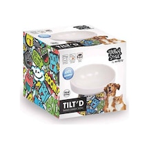 Urban Style Seramik Kedi Mama Ve Su Kabı Color Mix 250 Ml 12x12,5x9,5 Cm