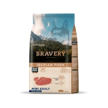 Bravery İberian Pork Tahılsız Domuzlu Küçük Irk Yetişkin Köpek Maması 2 KG