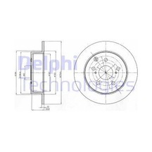 DELPHI BG4303 Fren Diski Arka Avensis 05-08 Düz 280Mm