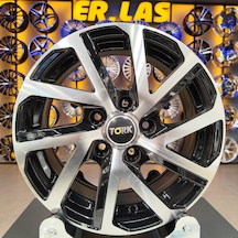 4 Adet T-6114 6 15 5 112 Et42 57,1 Black Mack Jant Takım