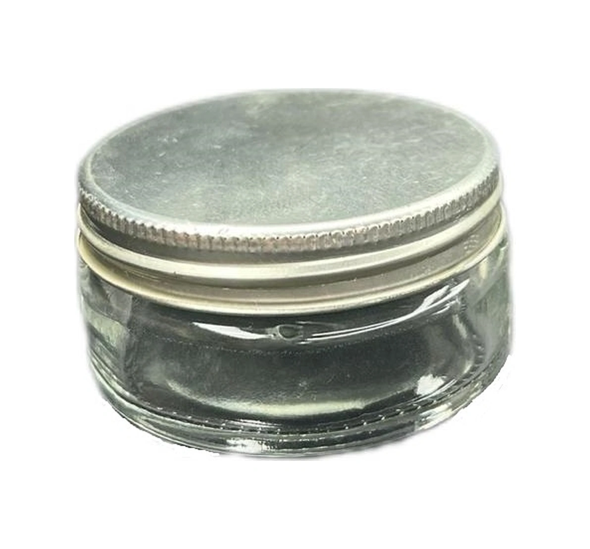 50ml Şeffaf Cam Krem Kavanozu Gold Kapaklı, 24 Adet, Kozmetik Kavanoz,krem Kavanozu, Cam Kavanoz Diğer