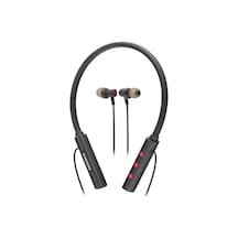 Ep98 Kablosuz Sporcu Kulaklık 30 Saat Bluetooth 5.0 Boyun Askılı Mıknatıslı Kulaklık (siyah)