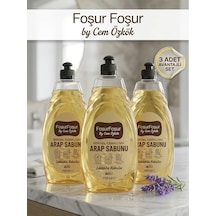 Foşurfoşur By Cem Özkök Lavanta Kokulu Bitkisel Sıvı Arap Sabunu 3 x 750 ML