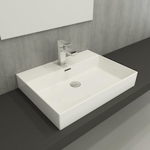 Bocchi Milano 60 CM Lavabo 1376-001-0126 Parlak Beyaz