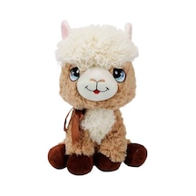 Oyuncak Peluş Lama 35 Cm Oyun Ve Uyku Arkadaşım - Kahve Çok Renkli
