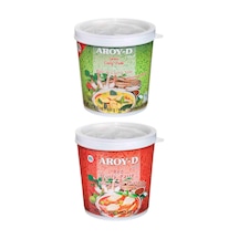 Aroy D Kırmızı Ve Yeşil Köri Ezmesi 2'li Set 2 x 400 G