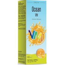 Vm Vitamin Mineral 150ml Portakallı Şurup