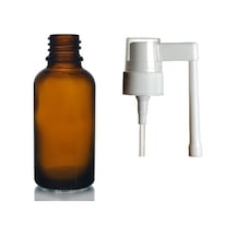 20ml Kahverengi Ağız Spreyi Başlıklı Cam Şişe,12 Adet, Ağız Spreyi Şiesi, Cam Şişe, Medikal Şişe