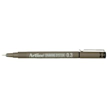 Artline Drawing System 0.3 Çizim Kalemi, 0.3 Mm, Siyah