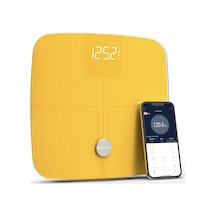Nautica Classic Collection Plus Vücut Analizli Akıllı Bluetooth Tartı Baskül Sarı