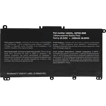 Retro Hp 240 G8, Ug04xl Notebook Bataryası - 4 Cell