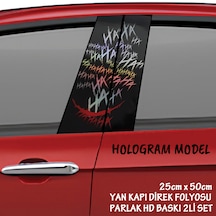 Hahahaha Yan Kapı Tuning Folyo Araç Direk Kaplama