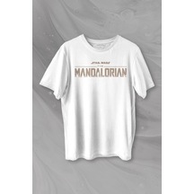 The Mandalorian Bebek Yoda Cep Tasarımı Star Wars Baskılı Tişört Unisex T-shirt 001