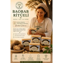 Soğuk Döküm Baobab Sabunu 120g-el Yapımı Doğal Sabun-cold Process Handmade Natural Soap Diğer