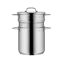 İndüksiyon Tabanlı Çelik Makarna Tenceresi 18 Cm 12v