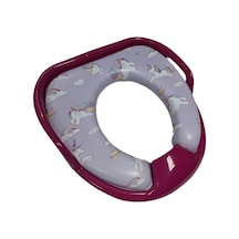 Softy Jumbo Kids - Bebek / Çocuk Klozet Kapağı Adaptörü - Pembe -unicorn