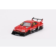 Mini Gt 843 Nissan Lb-er34 Super Silhouette Skylıne Red/black 1/64