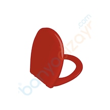 115-029-001 Vitra Duroplast Klozet Kapağı, Crossbar Metal Menteşeli