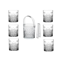 Timeless Viski Bardağı Ve Buz Kovası Set 6 Kişilik 86985859685854458aybabastore Diğer