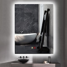 60x80 H Cm Buğu Çözücülü Dokunmatik Işıklı Ledli Banyo Aynası