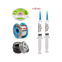 Mechanic Lehim Teli 0,3mm 40gr Havya Uc Temizleyici Flux Lehim Toplama Cp-1515 Lehim Emme Teli Seti03