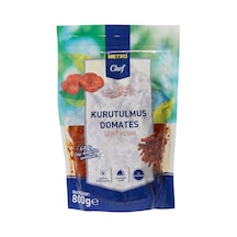 Metro Chef Kurutulmuş Domates Şerit Kesim 800 G - Güneşte Kurutulmuş Doğal Lezze 3'li Ekonomik Tarı